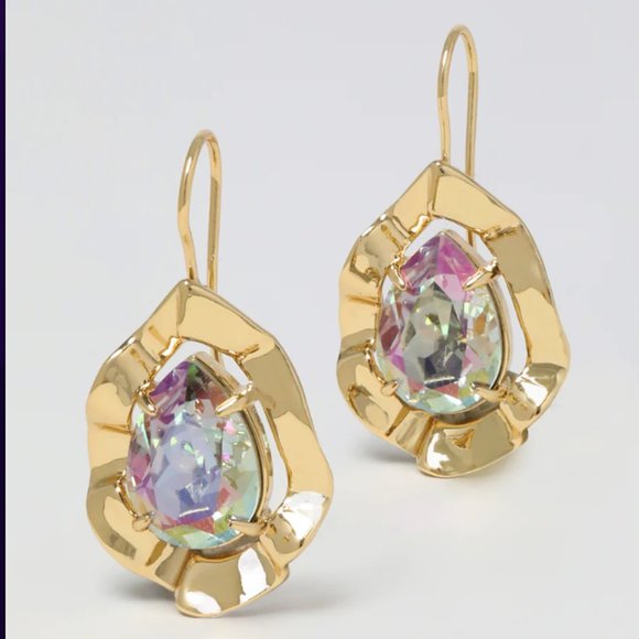 Alexis Bittar Ancient Coin Crystal Drop Earrings - Picture 2 of 7